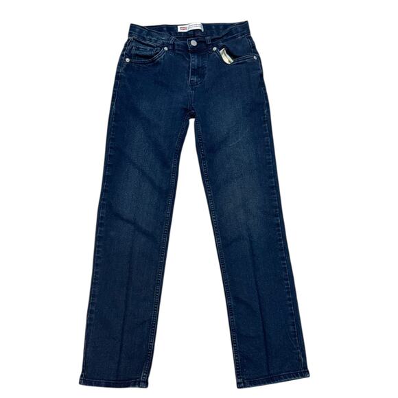 Levi's Performance 514 Straight Leg Blue Jeans Size 14 27"x 29" - Picture 1 of 2